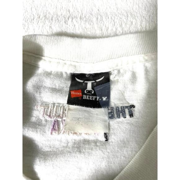 Absolut Vodka Embroidered Promo Tee Hanes Beefy-T XL - Picture 7 of 7